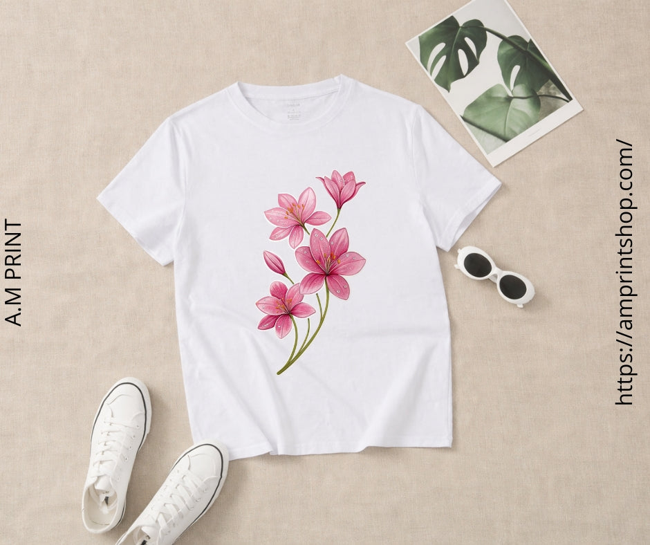 T-Shirt WHITE High-performance T-Shirt with sublimation printing | Professional printing for WOMAN