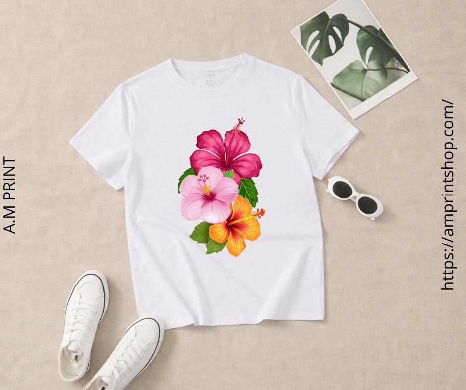 T-Shirt WHITE High-performance T-Shirt with sublimation printing | Professional printing for WOMAN