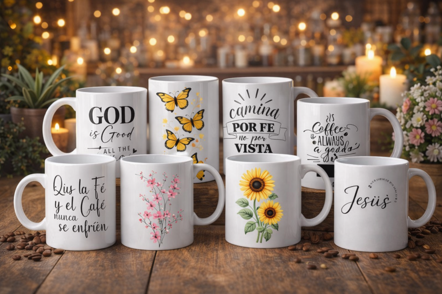 Personalized Mugs. High quality. Available in different designs.