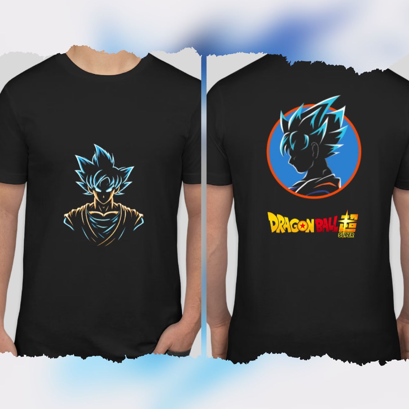 Anime Dragon Ball T-Shirt Cotton Short Sleeve Loose Large Casual Sports Fitness T-Shirt Men's